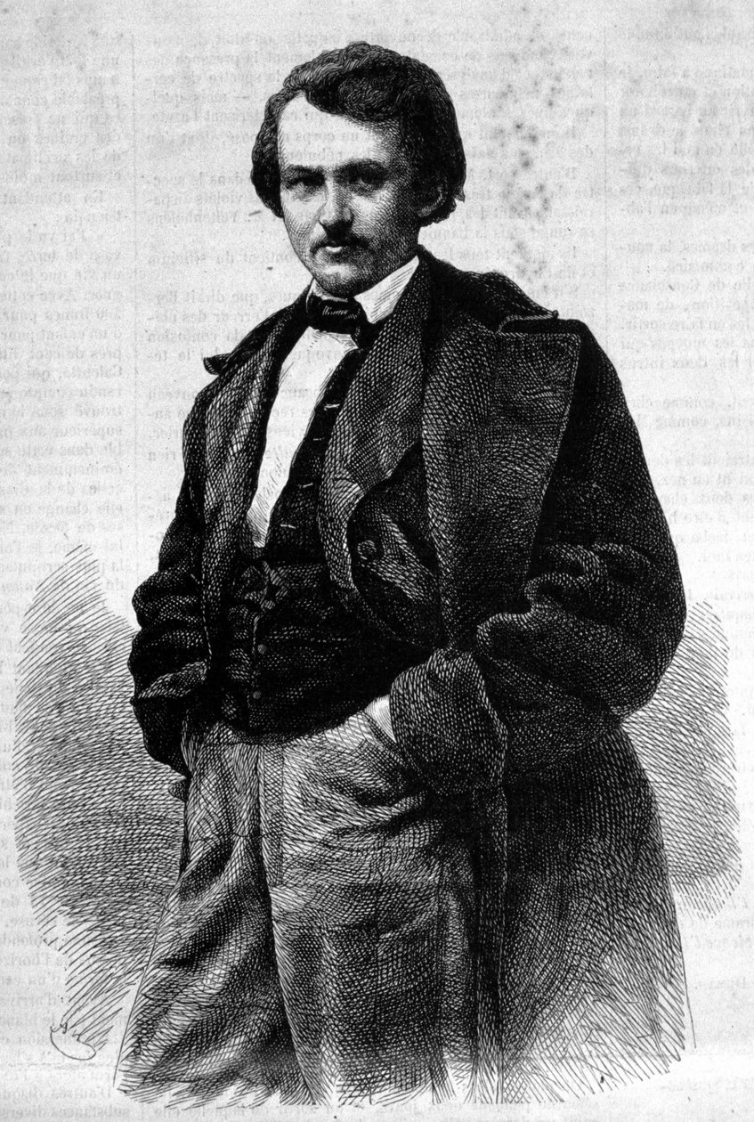Portret Gustawa Doré (1832 - 1883). autorstwa Unknown artist