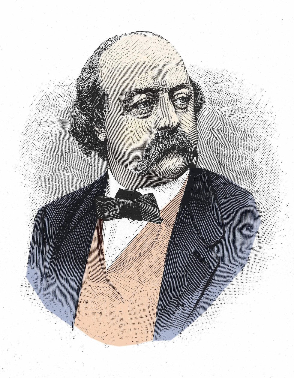 Portret Gustawa Flauberta (1821 - 1880). autorstwa Unknown artist