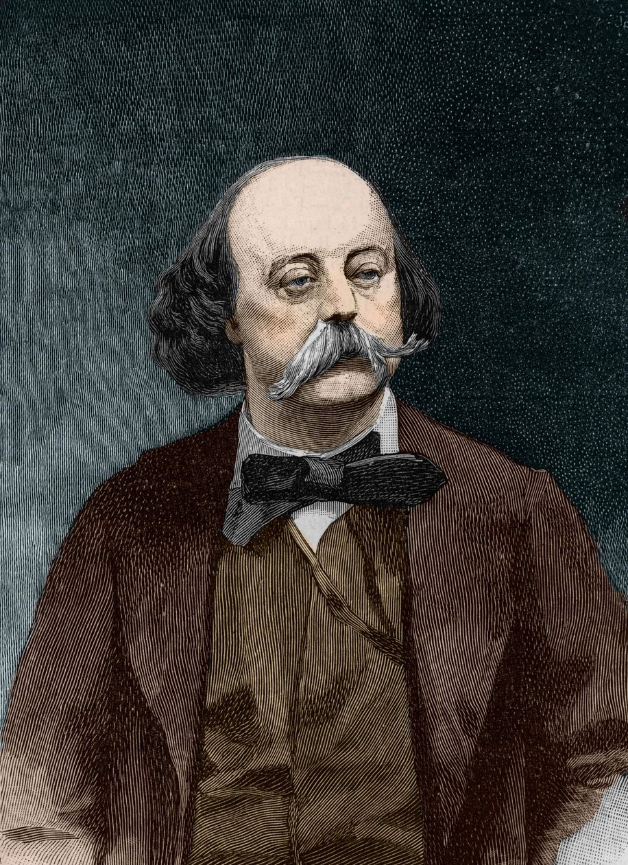 Portret Gustawa Flauberta (1821 - 1880) autorstwa Unknown artist