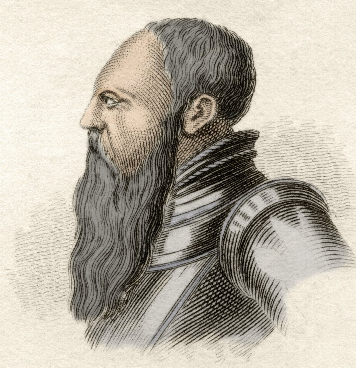 Portret Gustawa I Wazy lub Gustawa Wazy, króla Szwecji (1496-1560). autorstwa Unknown artist