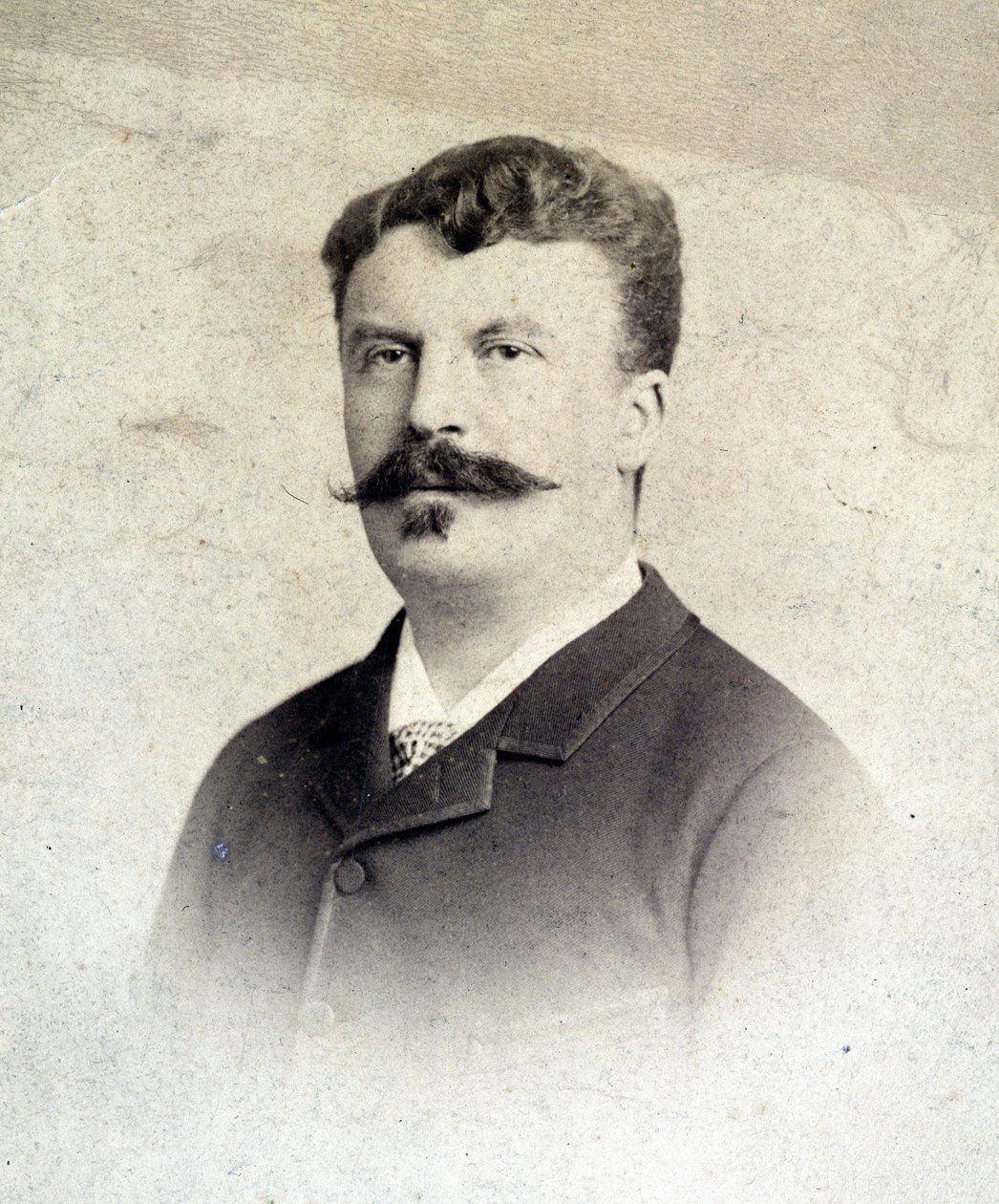 Portret Guy de Maupassant autorstwa Unknown artist