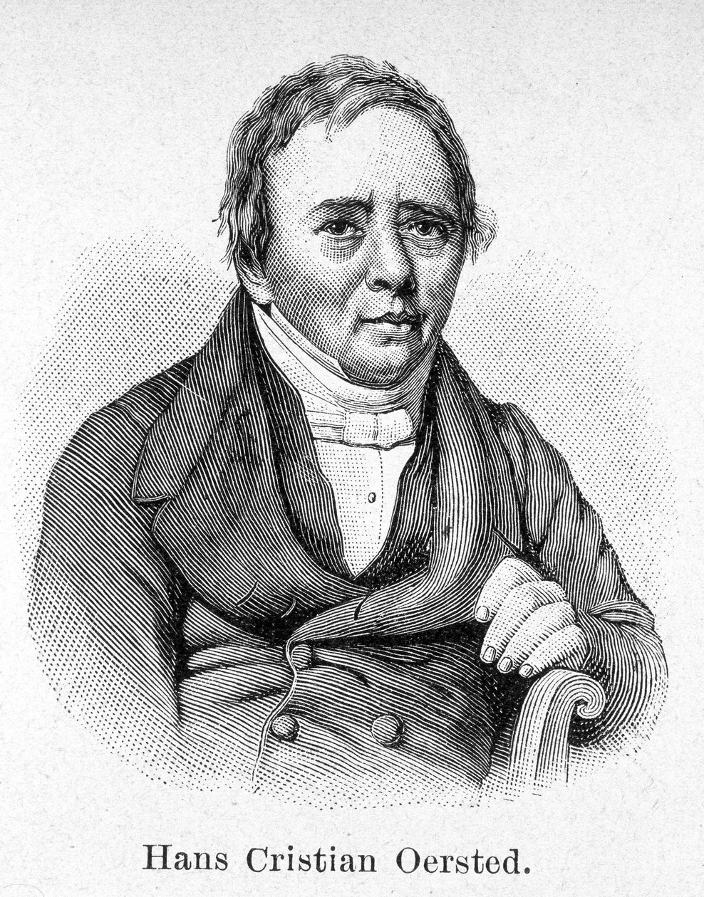 Portret Hansa Christiana Oersteda (Oersted lub Oersted autorstwa Unknown artist
