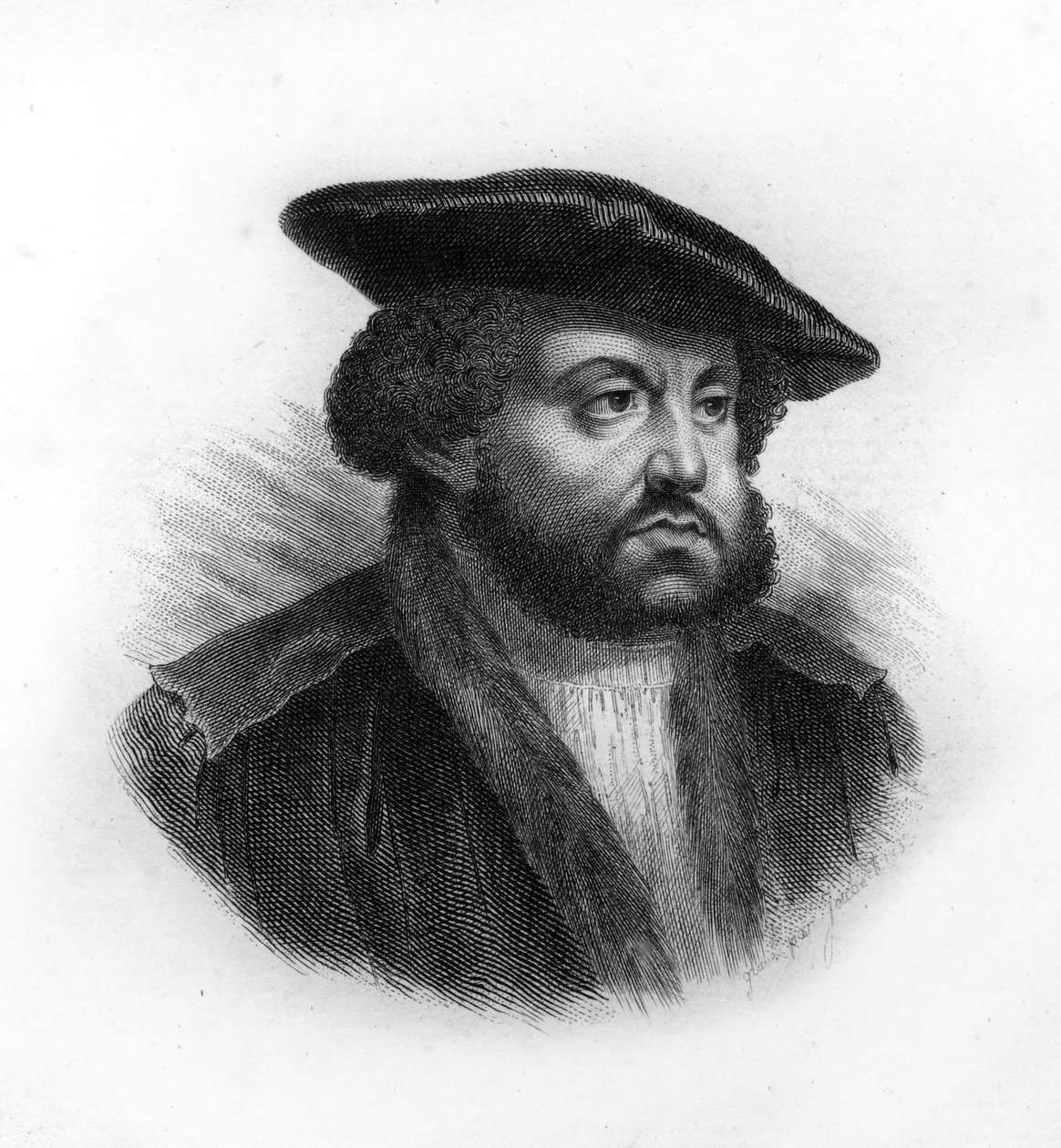Portret Hansa Holbeina 1495-1554 autorstwa Unknown artist