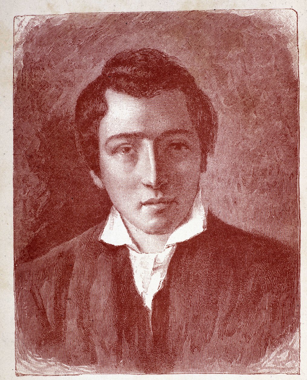 Portret Heinricha Heinego, niemieckiego pisarza - grawer autorstwa Unknown artist