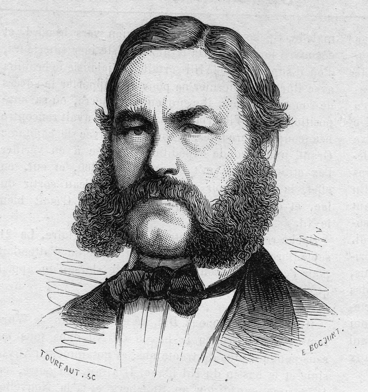 Portret Henri (Heinricha) Bartha Niemiecki podróżnik i odkrywca 1821-1865. autorstwa Unknown artist
