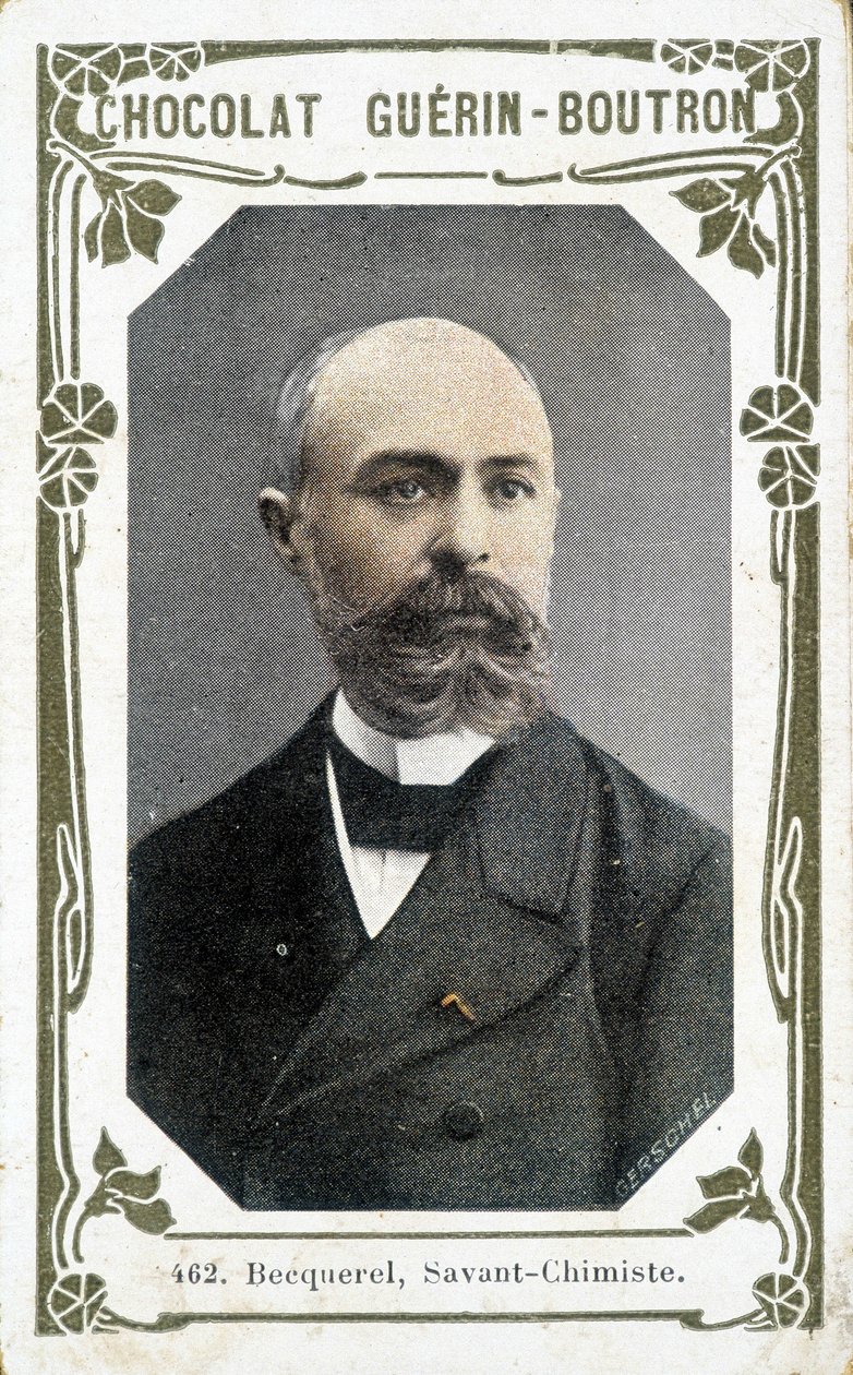 Portret Henri Becquerela (1852-1908), francuskiego fizyka. autorstwa Unknown artist