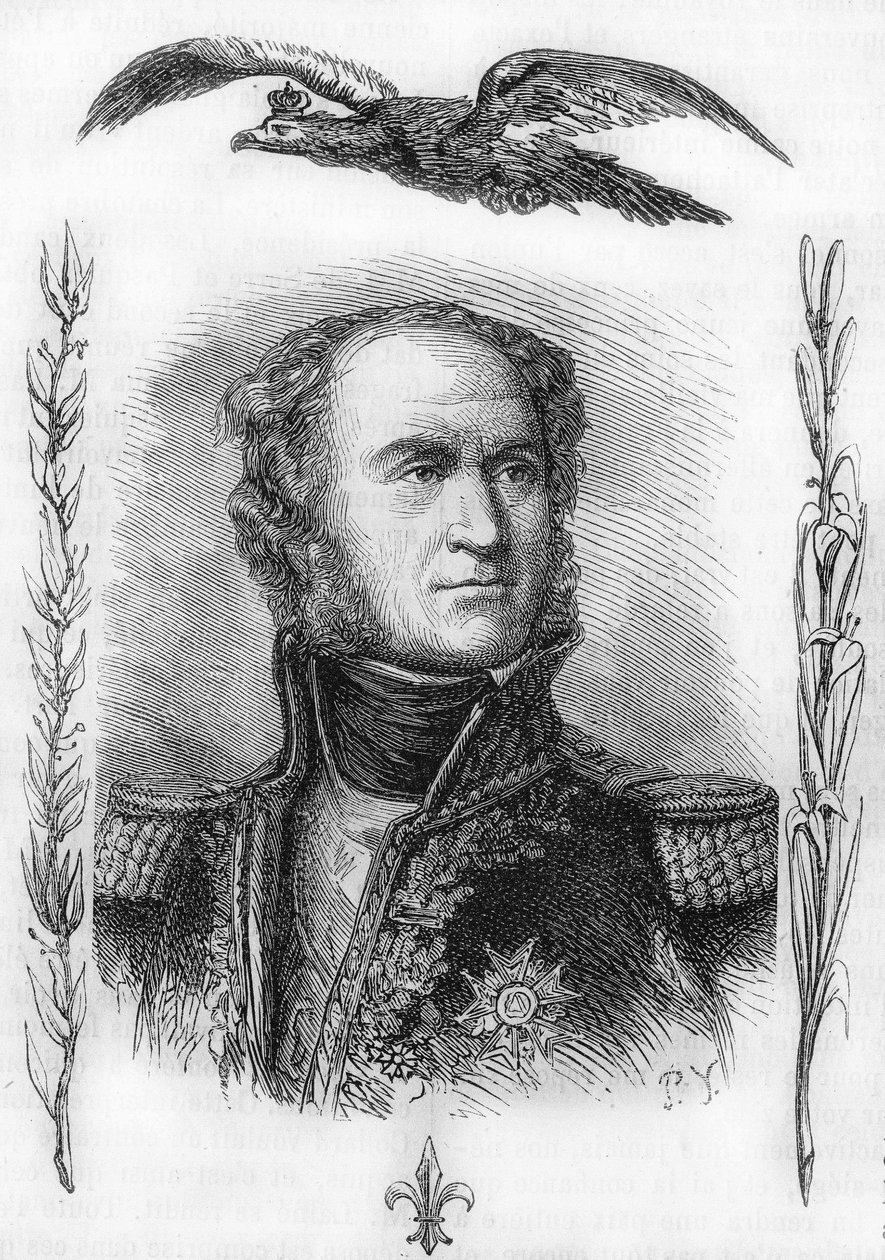 Portret Henri Clarke, francuskiego generała i polityka (Duke of Feltre 1809 autorstwa Unknown artist