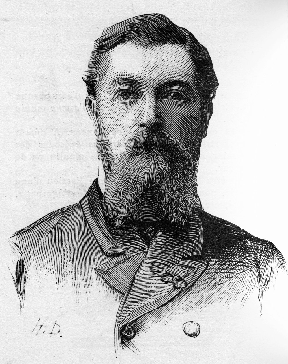 Portret Henri Roulleaux Dugage (1849-1887) desygnowany w latach 1885-1887. autorstwa Unknown artist