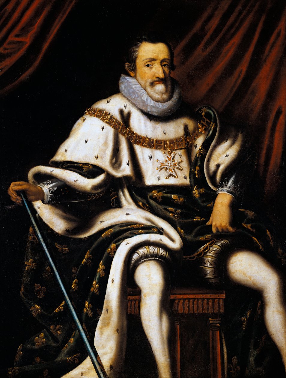 Portret Henryka IV Francji (Pau autorstwa Unknown artist