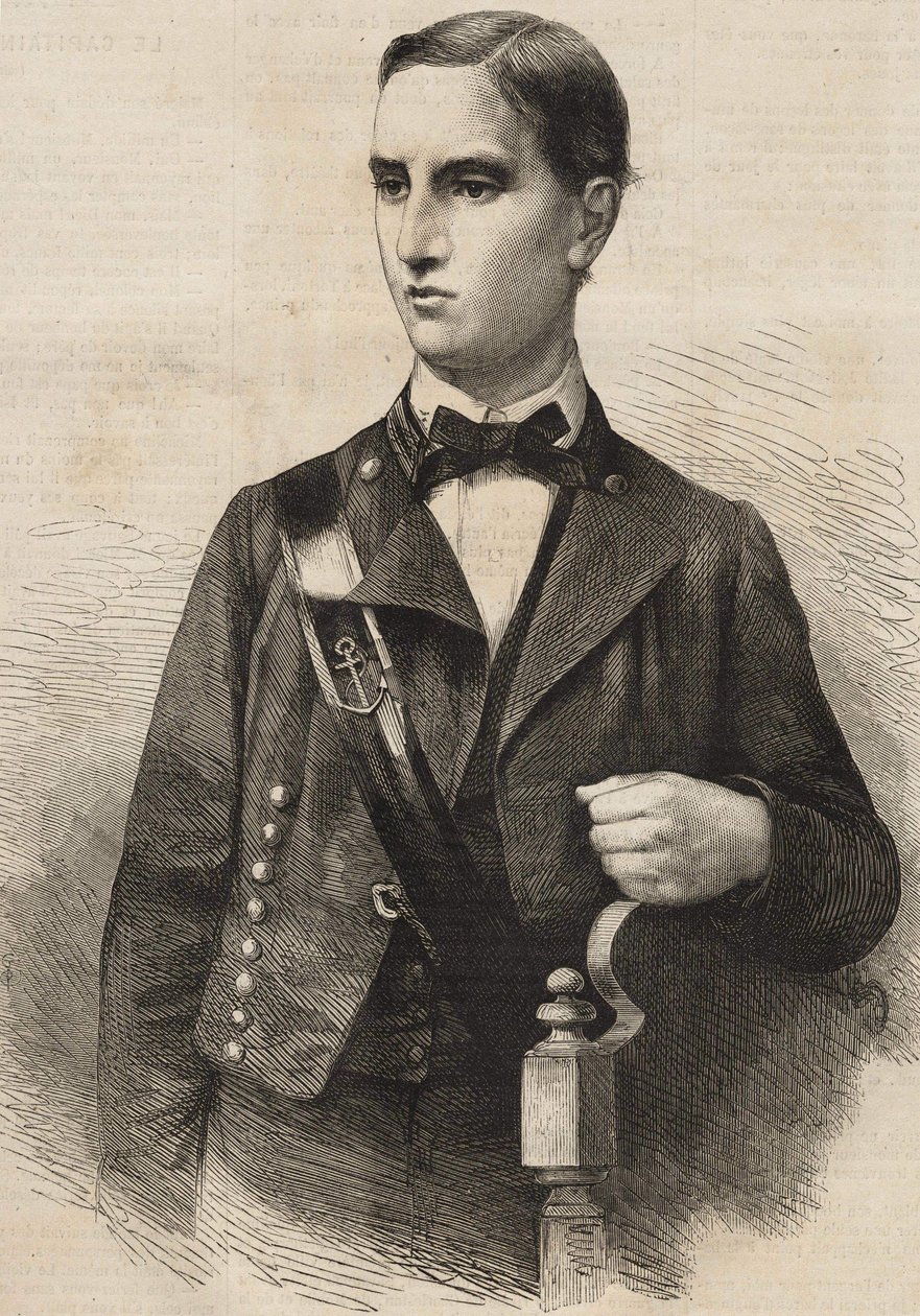 Portret Jego Królewskiej Mości Jerzego I (1863-1913), króla Grecji. autorstwa Unknown artist
