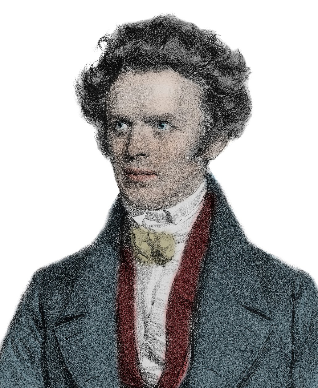 Portret Ignaza Assmayera (1790-1862), austriackiego kompozytora. autorstwa Unknown artist