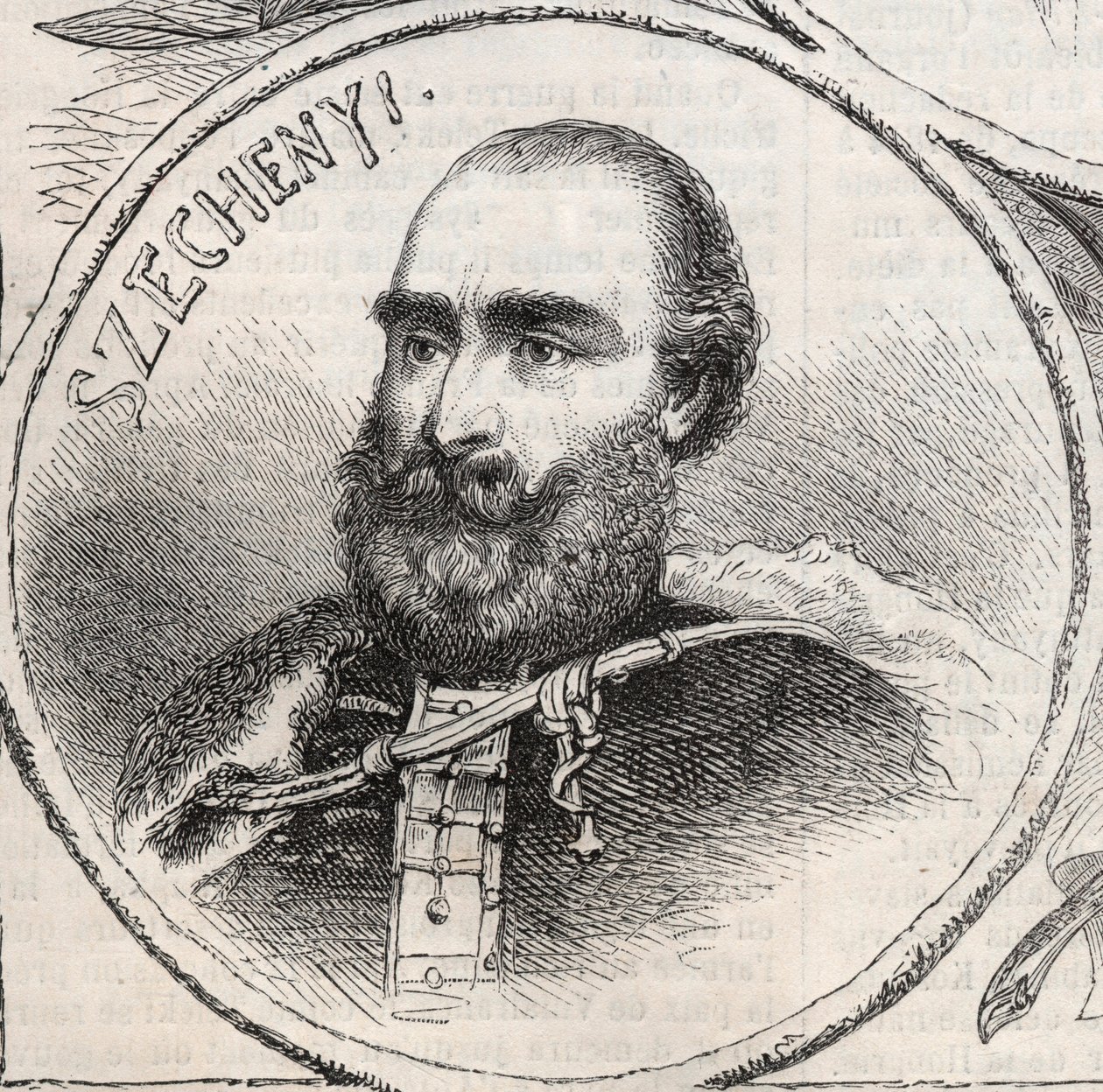 Portret Istvana Szechenyi