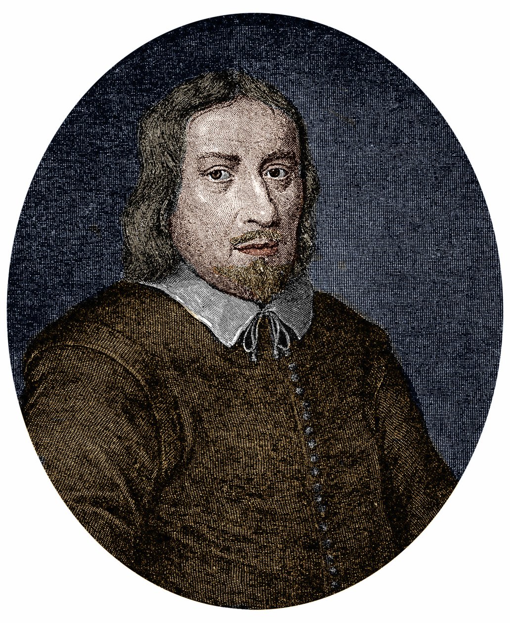 Portret Jakoba Bohme (lub Boehme) (1575-1624) niemieckiego filozofa i mistyka. Rycina z XVII wieku. autorstwa Unknown artist