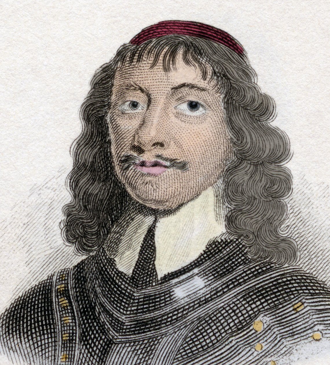 Portret Jamesa Grahama (1612-1650) 5. hrabiego i 1. markiza Montrose, szkockiego szlachcica i wojskowego. autorstwa Unknown artist