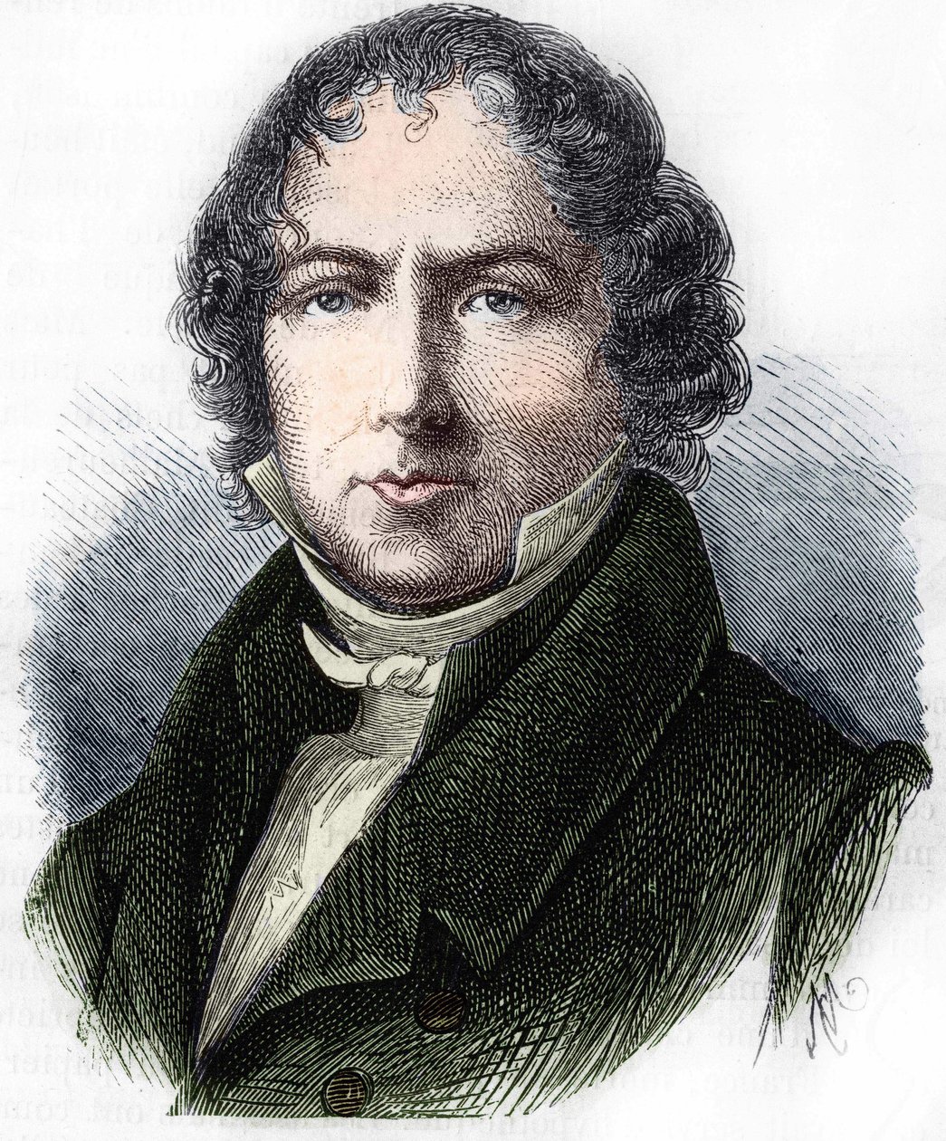 Portret Jean-Baptiste Biota (1744 - 1862), francuskiego chemika. autorstwa Unknown artist
