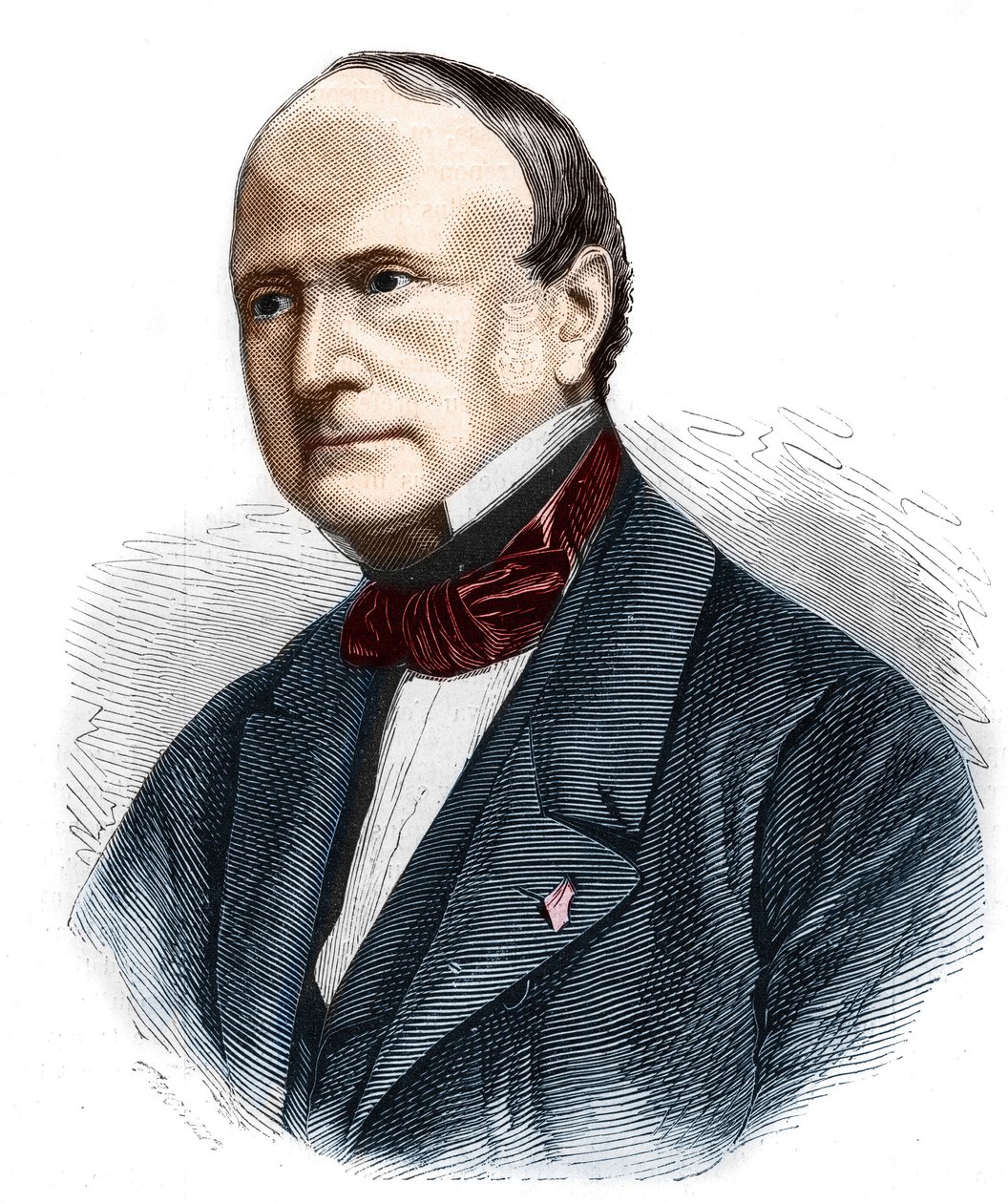 Portret Jean-Baptiste Firmin Marbeau (Jean Baptiste), francuskiego prawnika i filantropa autorstwa Unknown artist