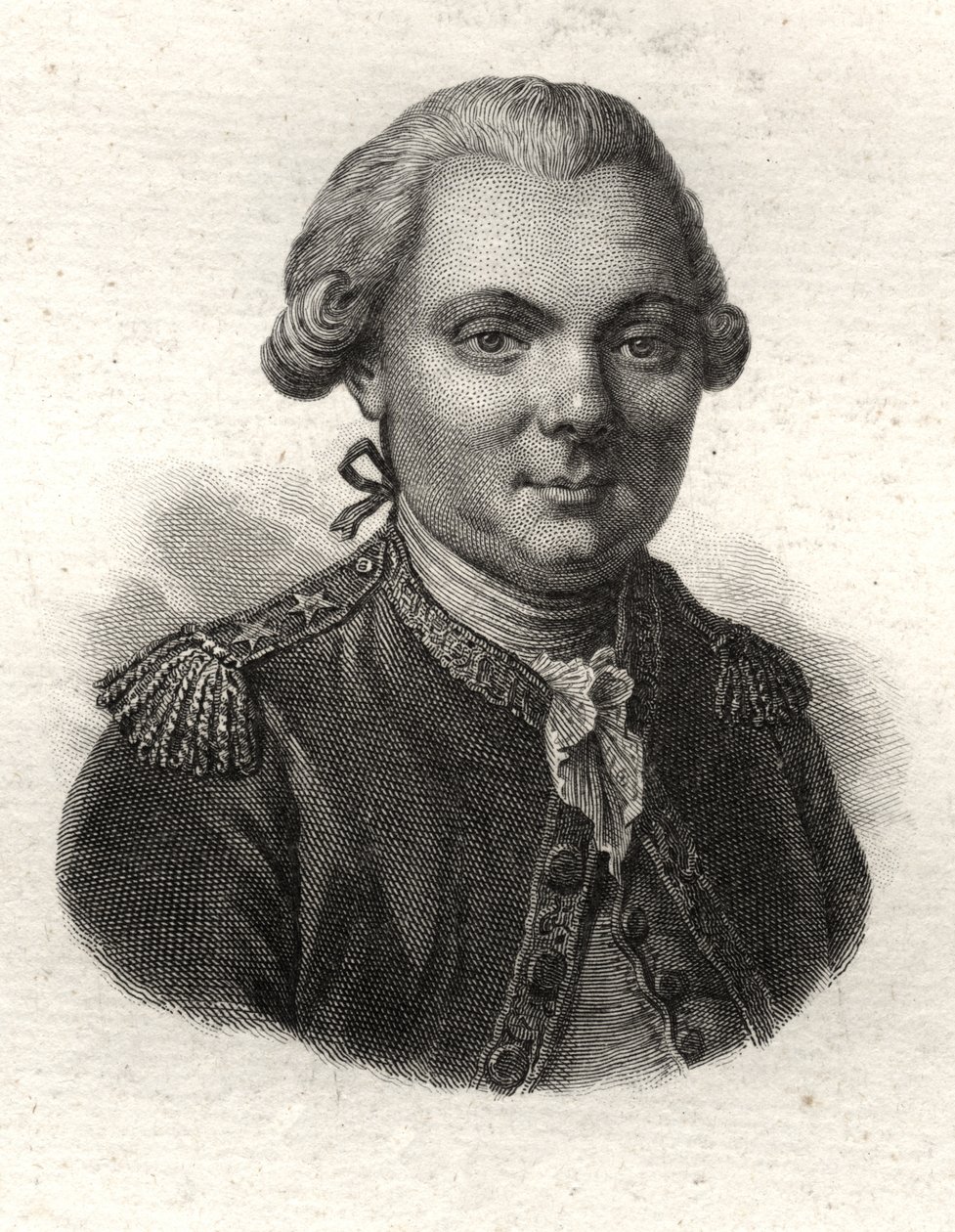 Portret Jean-Francois Galaup, hrabiego La Perouse (Jean Francois Laperouse autorstwa Unknown artist