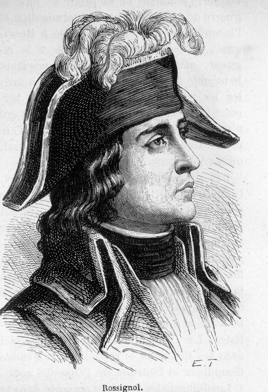 Portret Jeana Antoine Rossignola, generała francais (1759-1868). autorstwa Unknown artist