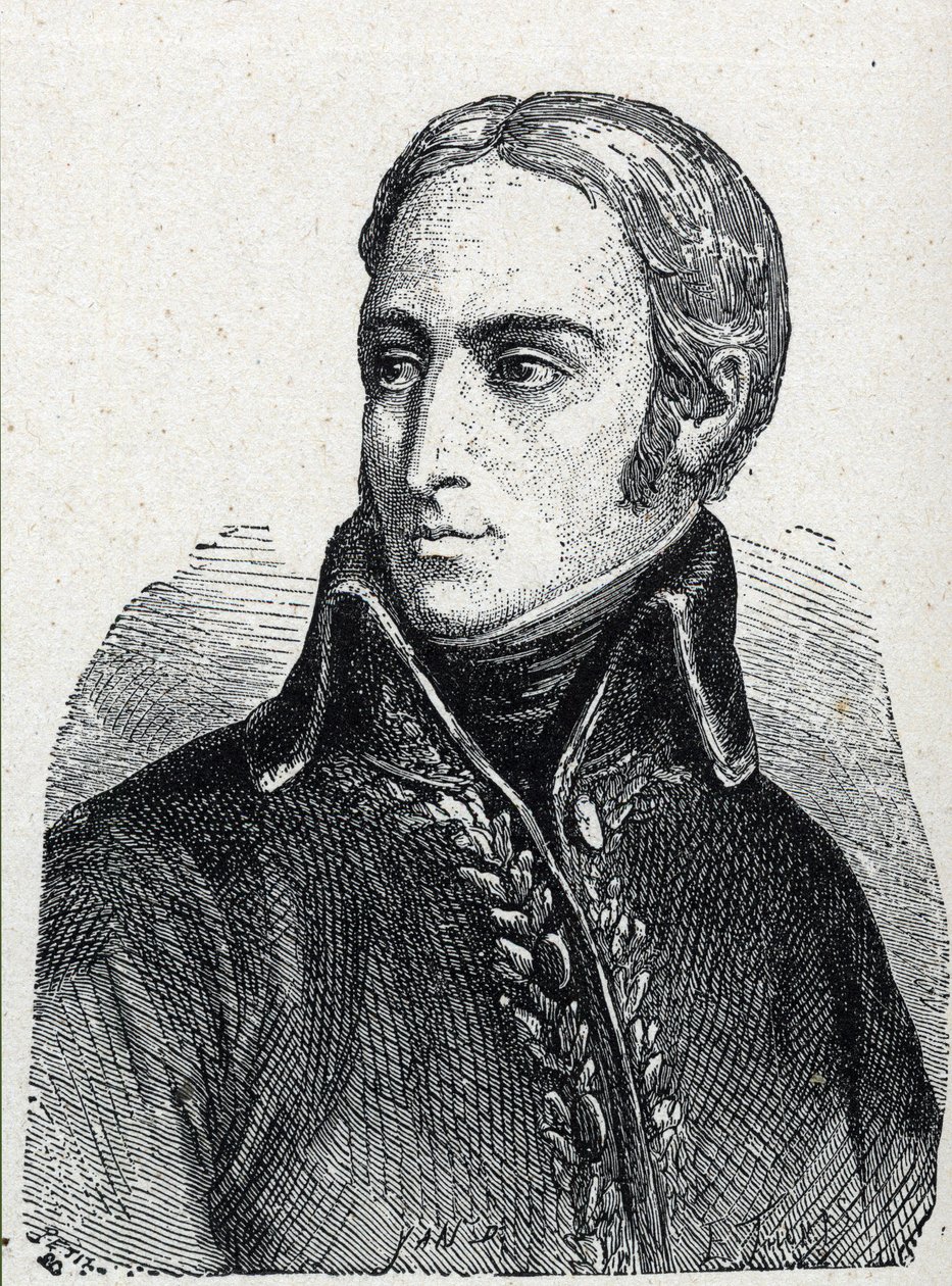 Portret Jean Joseph Dessolles (lub Jean-Joseph Dessoles autorstwa Unknown artist
