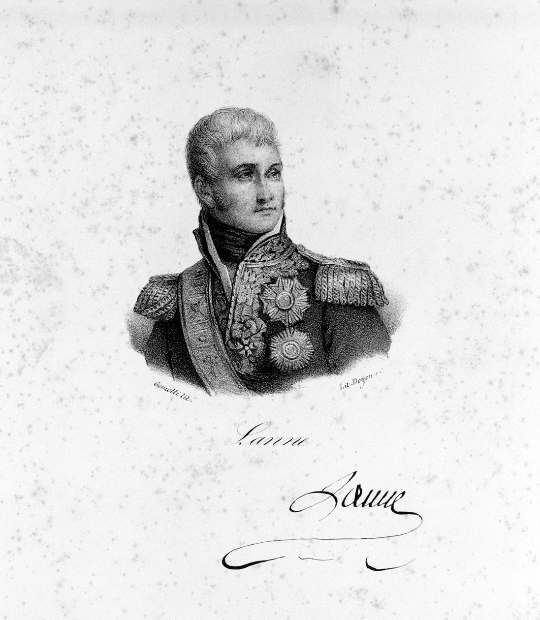 Portret Jeana Lannesa (1769 - 1809), księcia Montebello, marszałka francuskiego autorstwa Unknown artist