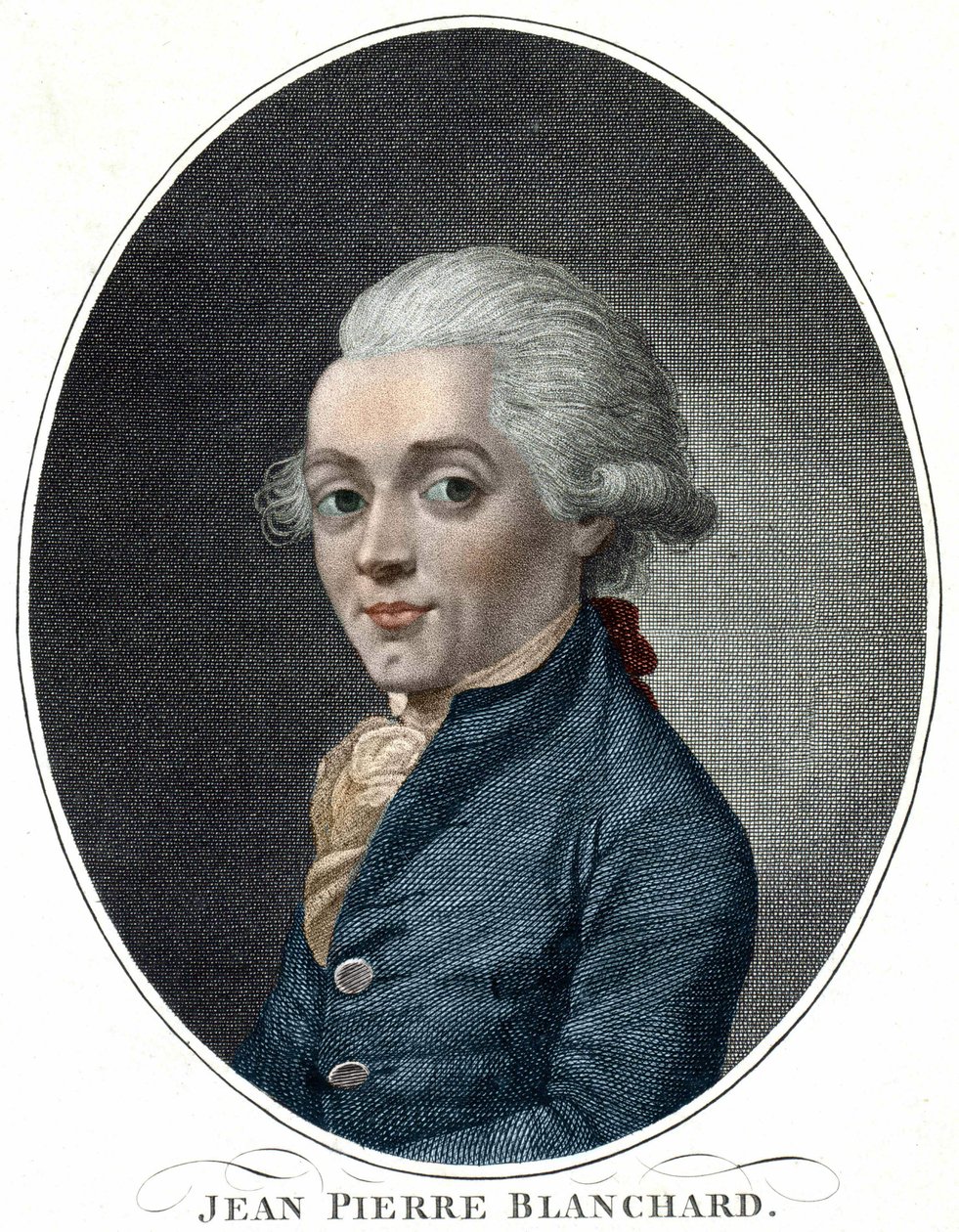 Portret Jean Pierre Blancharda (1709 - 1853), francuski aeronautyczny autorstwa Unknown artist