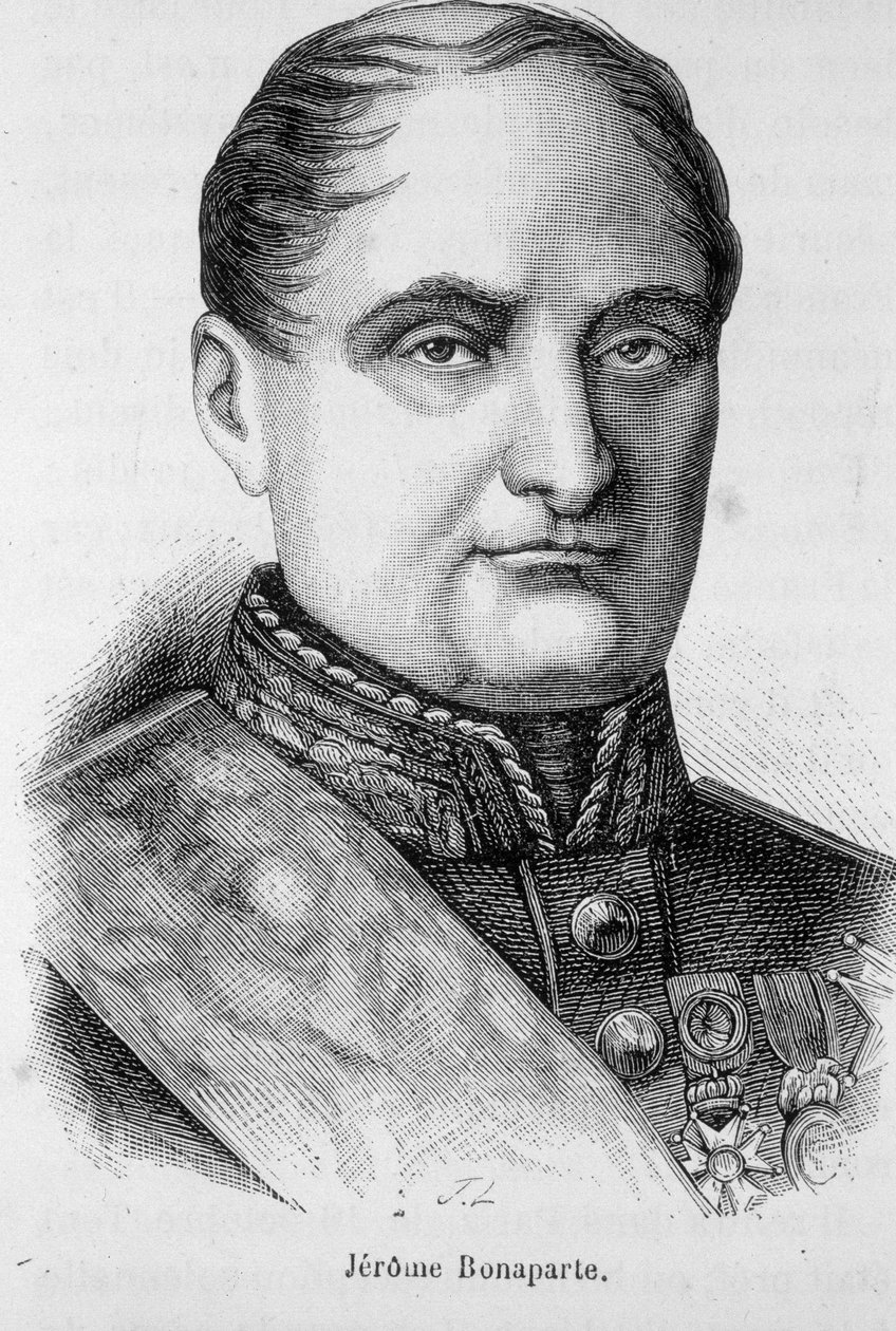 Portret Hieronima Bonaparte (1784 - 1860) autorstwa Unknown artist