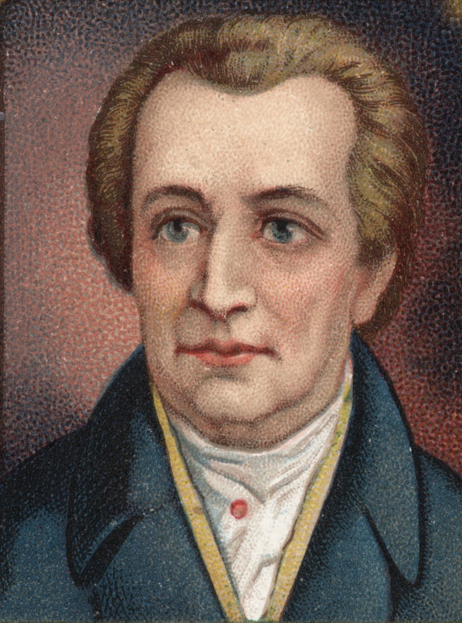 Portret Johanna Wolfganga Goethego (1749 - 1832), niemieckiego pisarza. autorstwa Unknown artist
