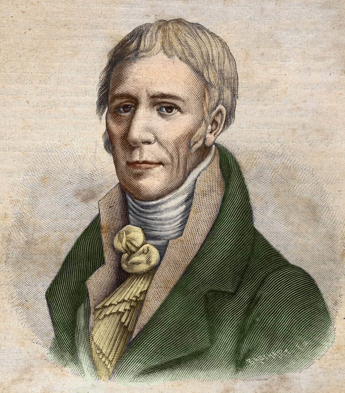 Portret Jana Chrzciciela (Jean-Baptiste) Lamarcka (1744-1829). autorstwa Unknown artist