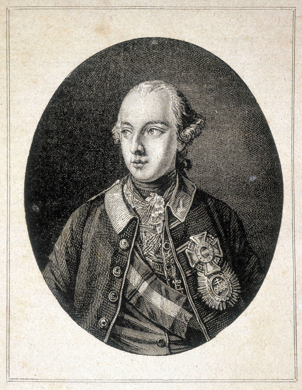Portret Józefa II, cesarza Niemiec (1741 - 1790) - w „The Contemporains””, b.d. koniec XIX wieku. autorstwa Unknown artist