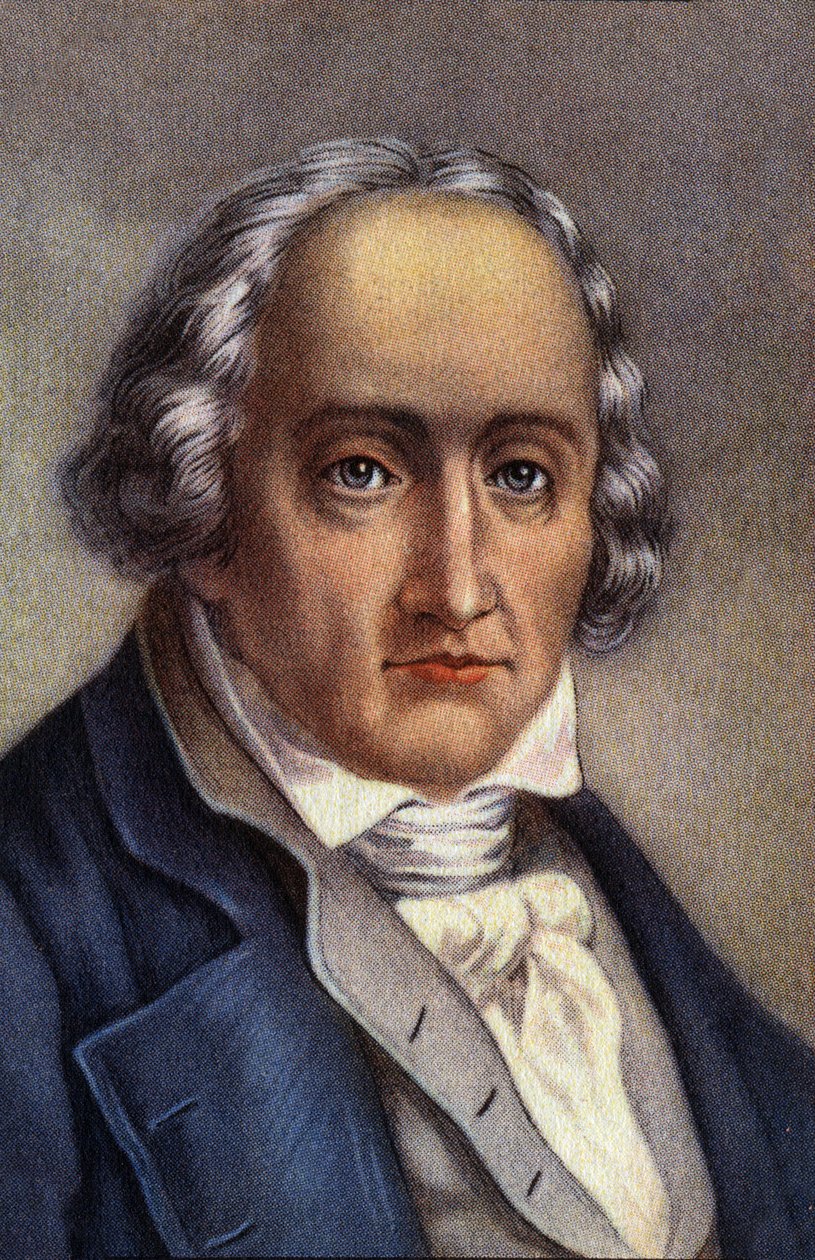 Portret Josepha Marie Jacquarda, wynalazcy maszyny tkackiej. autorstwa Unknown Artist