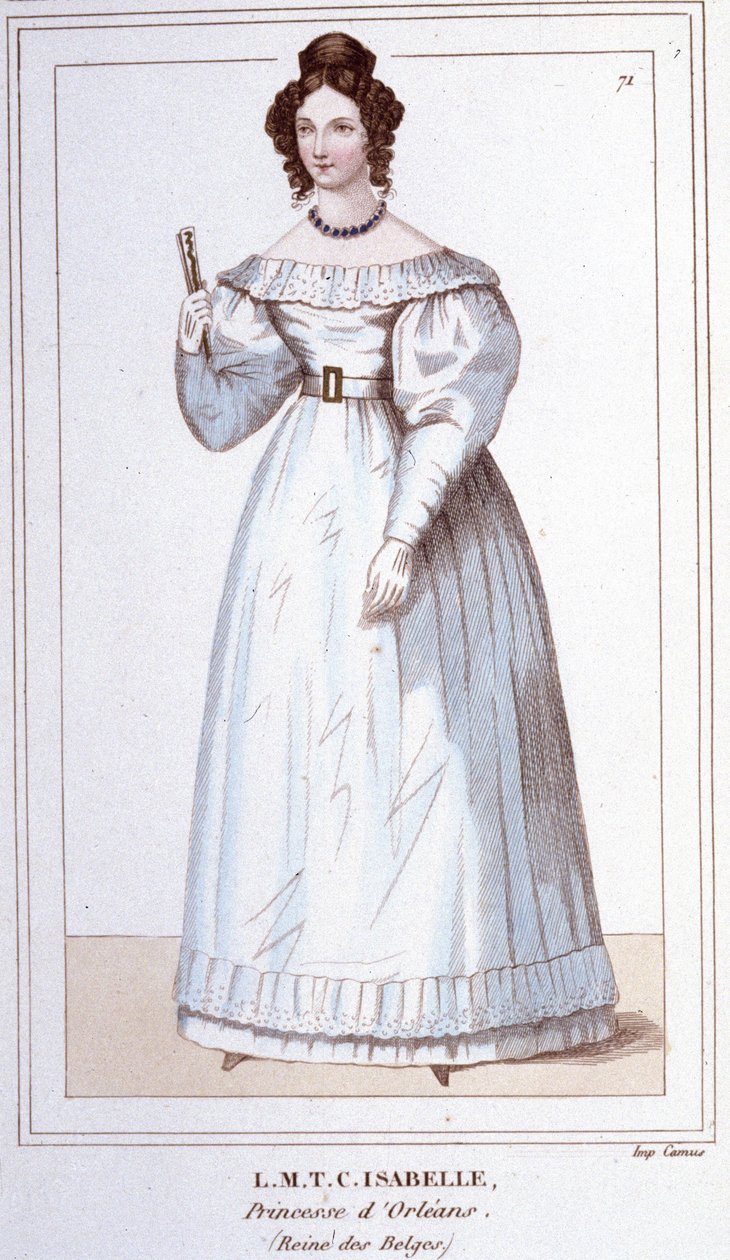 Portret LOUISE MARIE THERESE CHARLOTTE ISABELLE D