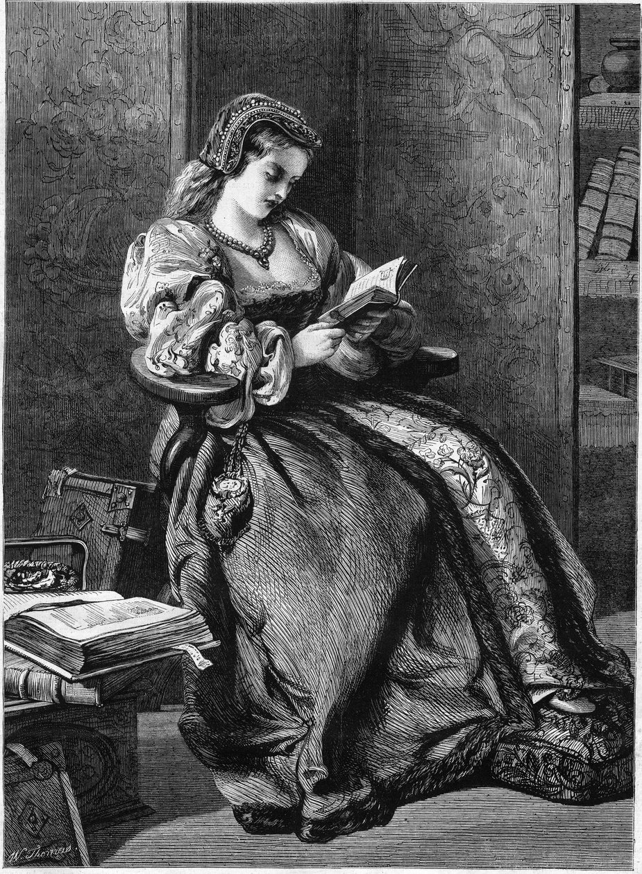 Portret Lady Jeanne Grey (Jane Gray autorstwa Unknown artist