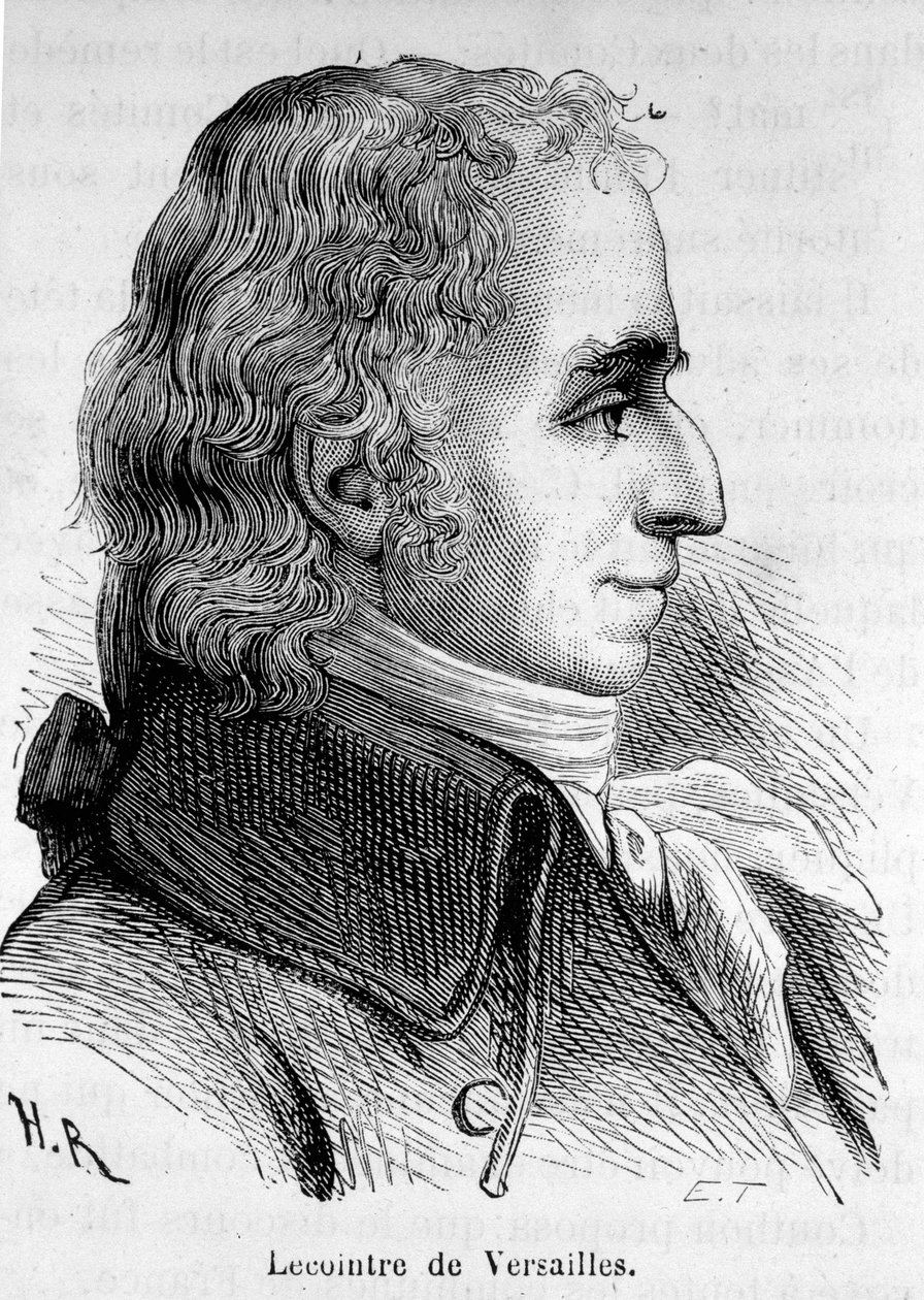 Portret Laurenta Lecointre dit Lecointre de Versailles (1742-1805), polityka francuskiego. autorstwa Unknown artist