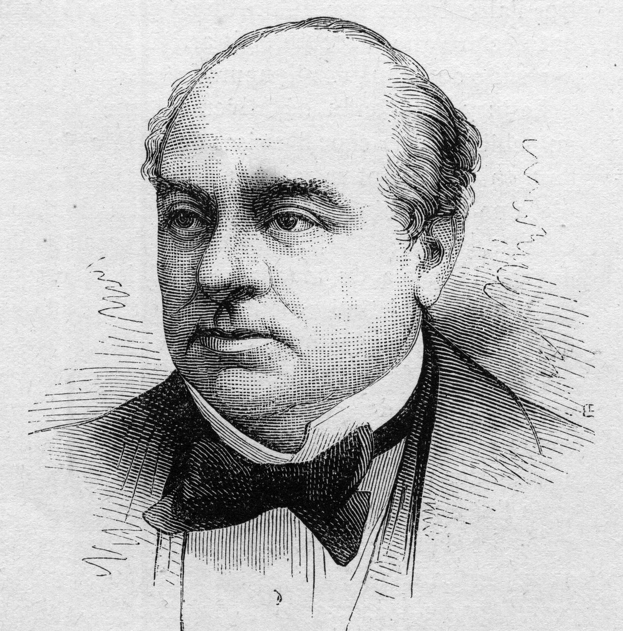 Portret Leopolda Barre, francuskiego komika, członka Komedii Francuskiej w latach 1858-1888. Grawer w „”Le Monde Illustré””n¡1168 z 16 sierpnia 1879 r. autorstwa Unknown artist