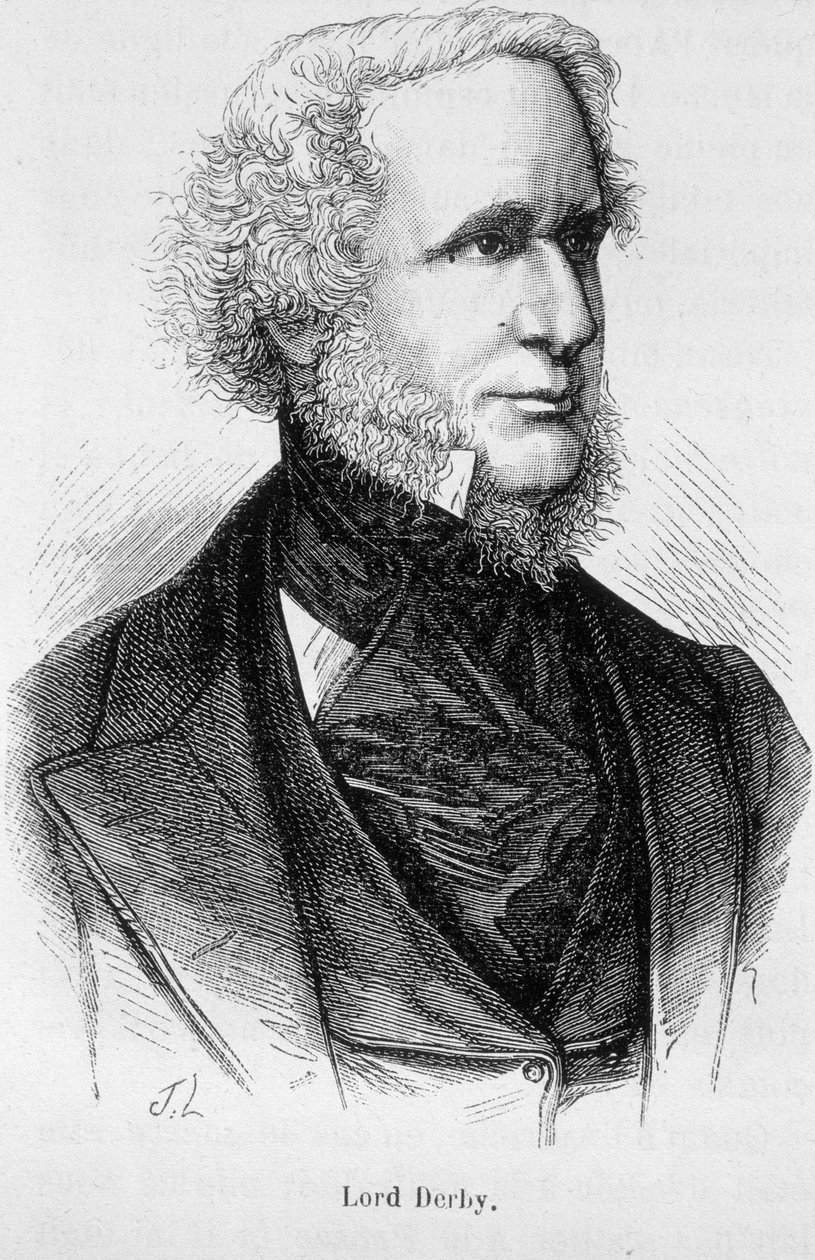 Portret Lorda Derby autorstwa Unknown artist