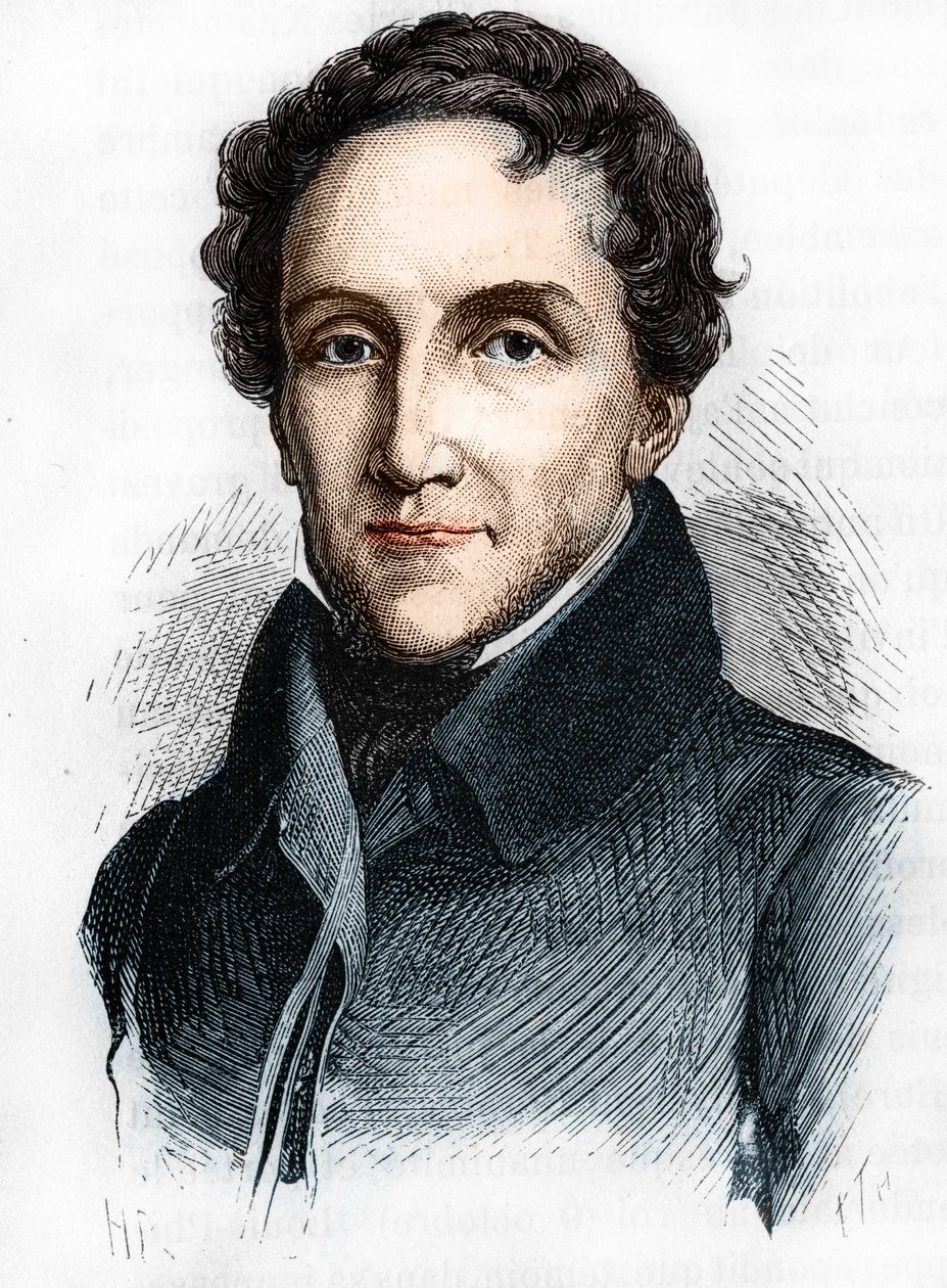 Portret Louis-Mathieu Mole - Portret Louisa Mathieu, hrabiego Molè (1781 - 1855), francuskiego polityka - w „” L