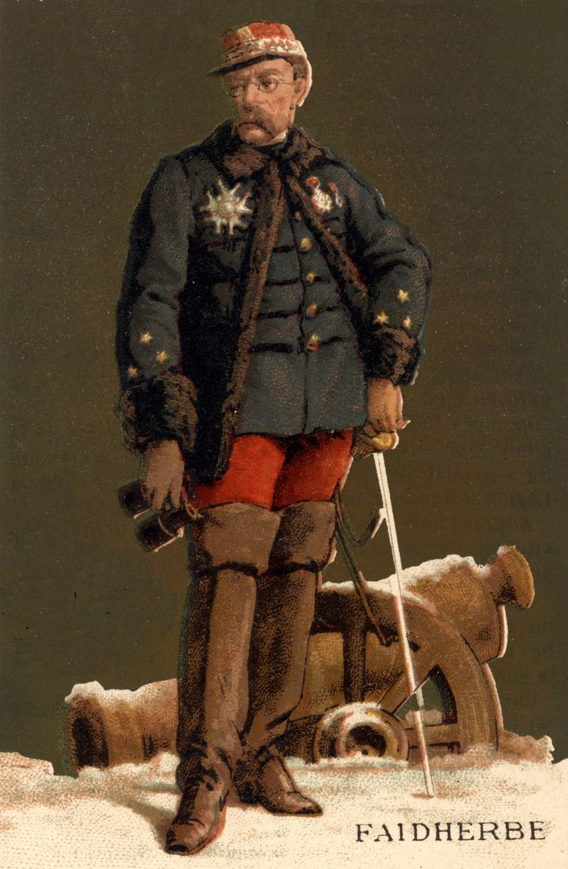 Portret Louisa Faidherbe (1818-1889), generała francuskiego autorstwa Unknown artist