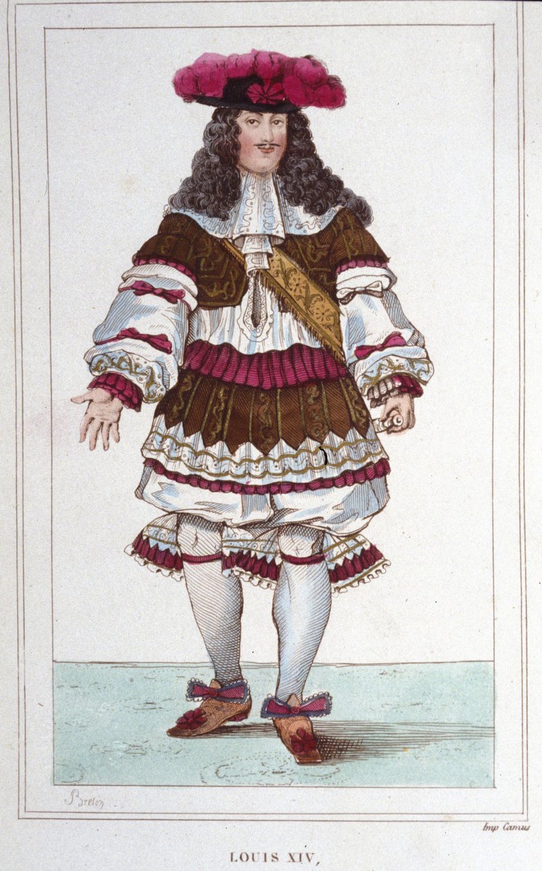 Portret Ludwika XIV (1638-1715), króla Francji. autorstwa Unknown artist