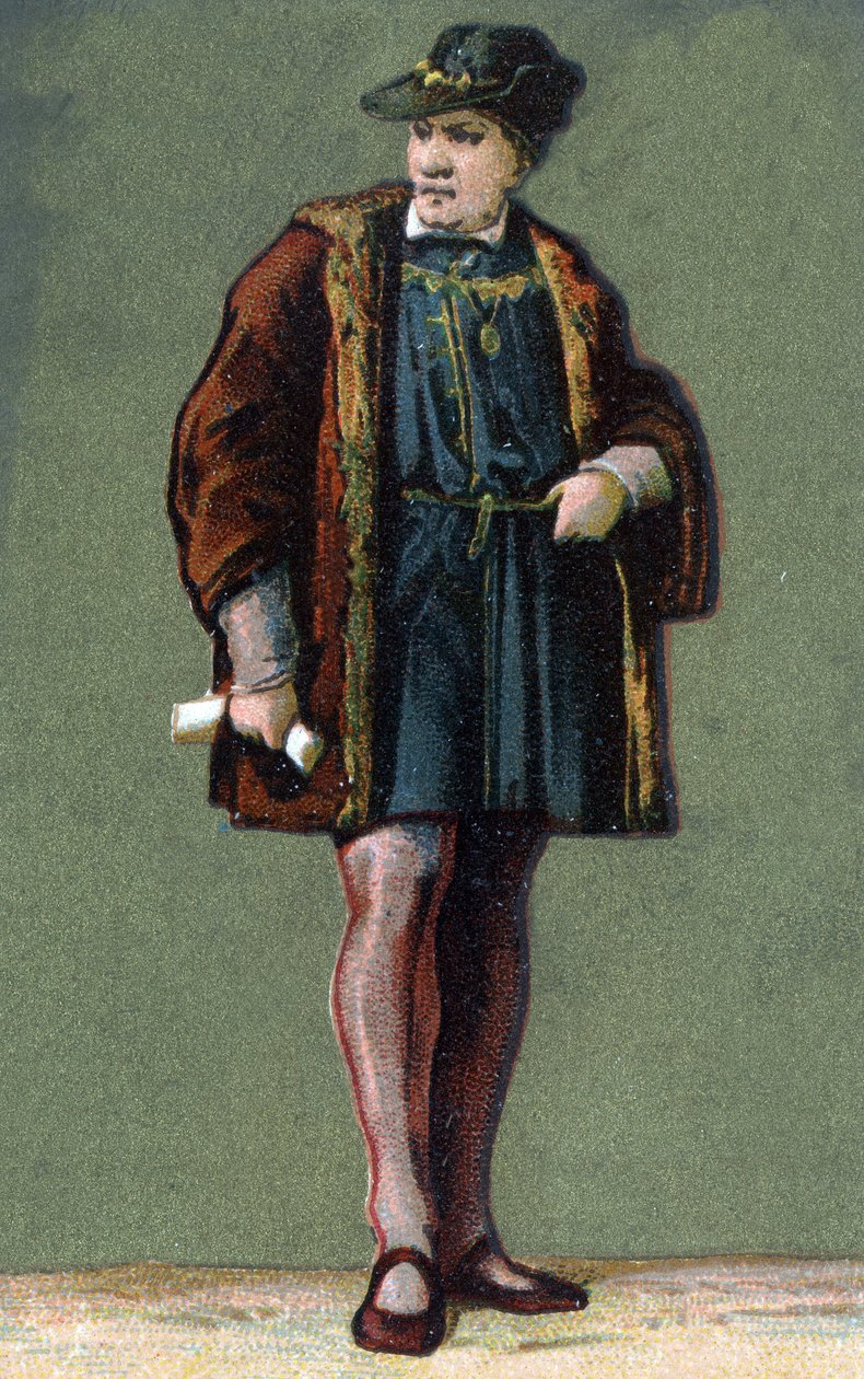 Portret Ludwika XI (1423-1483), króla Francji. autorstwa Unknown artist