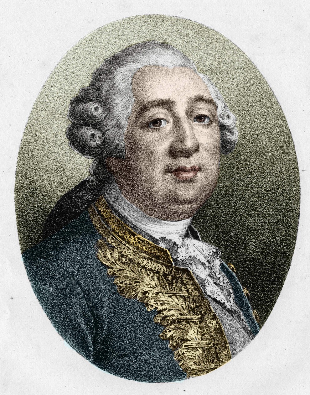 Portret Ludwika XVI (1754-1793), króla Francji. autorstwa Unknown artist