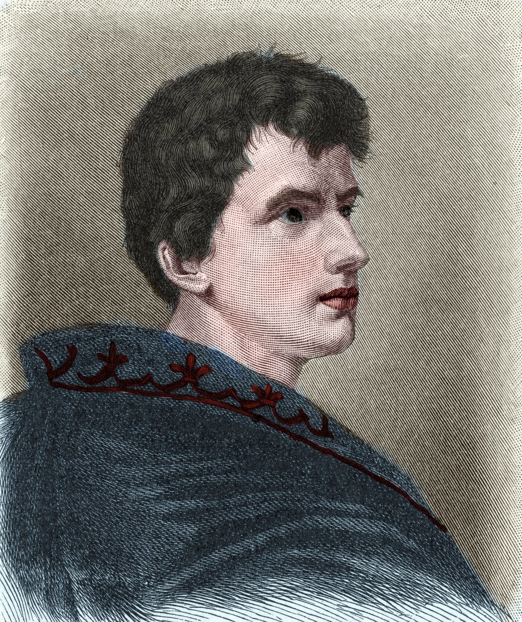 Portret Ludwiga Joachima von Arnim dit Achima von Arnim (1781-1831), niemieckiego powieściopisarza, felietonisty, dramaturga i poety romantycznego. autorstwa Unknown artist