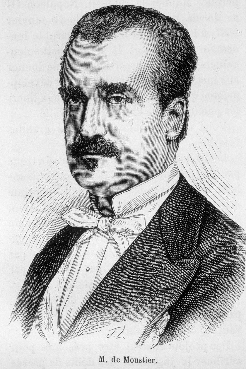 Portret pana de Moustier autorstwa Unknown artist