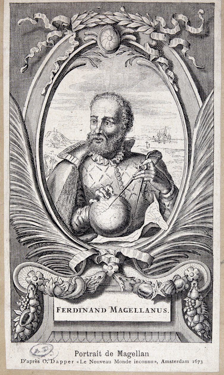 Portret Magellana autorstwa Unknown artist