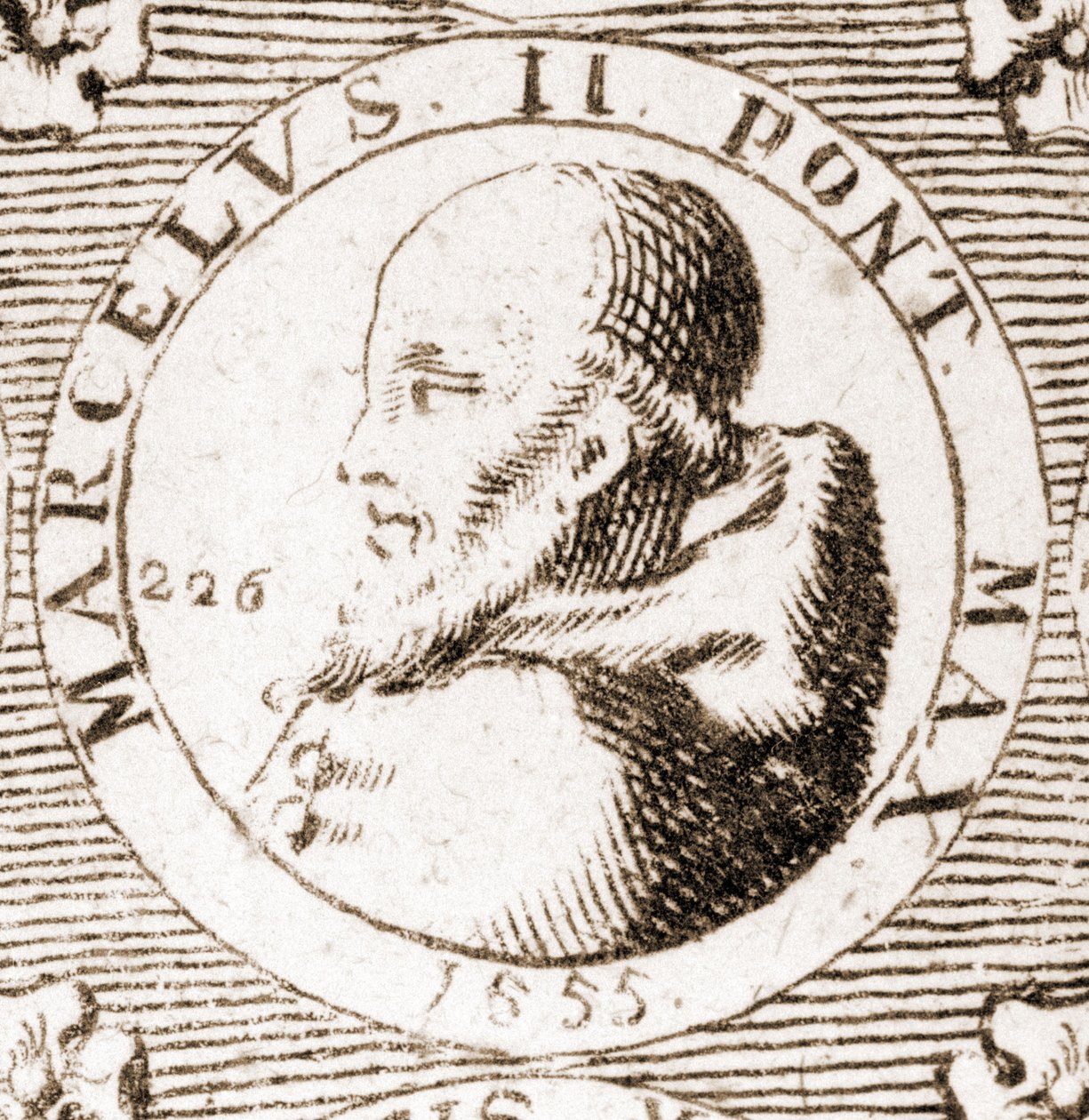 Portret Marcela II (1501 - 1555). autorstwa Unknown artist