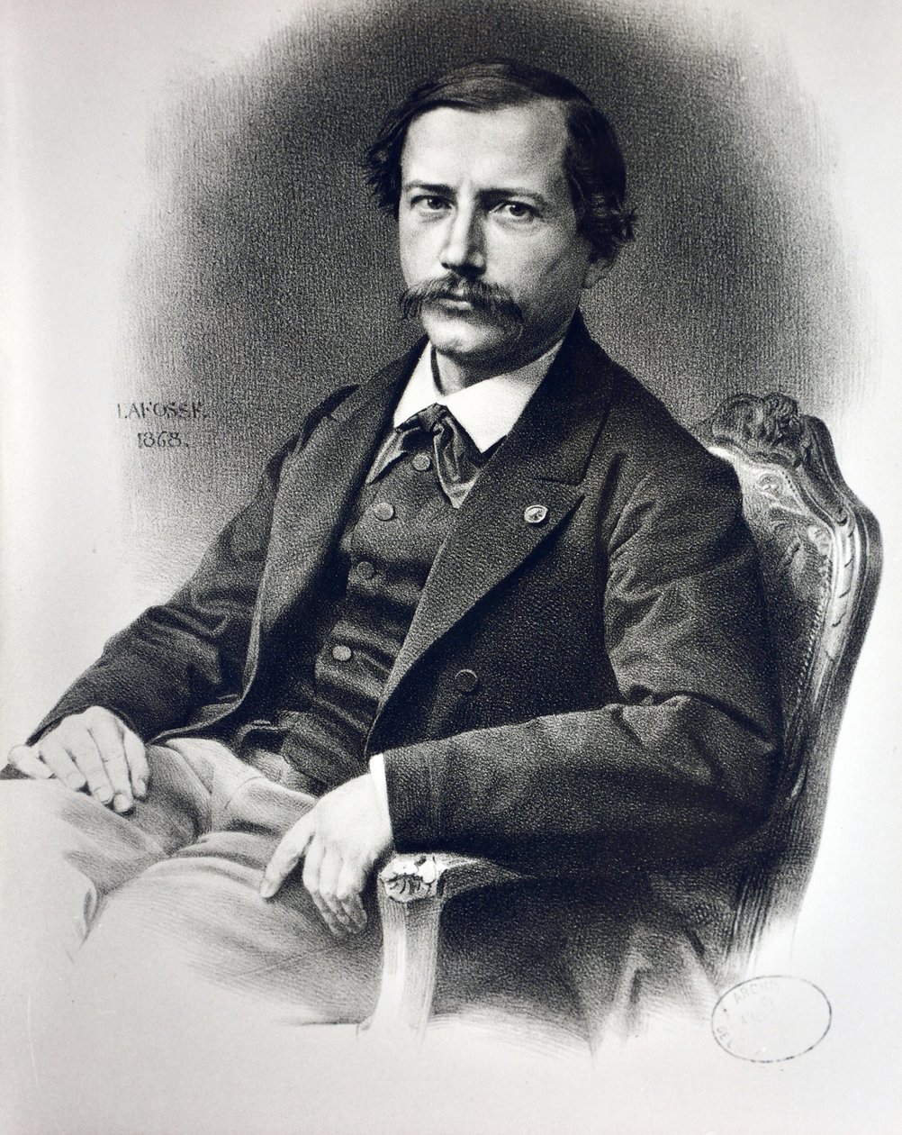Portret Marcellina Berthelota (1827-1907), francuskiego chemika - autorstwa Unknown artist