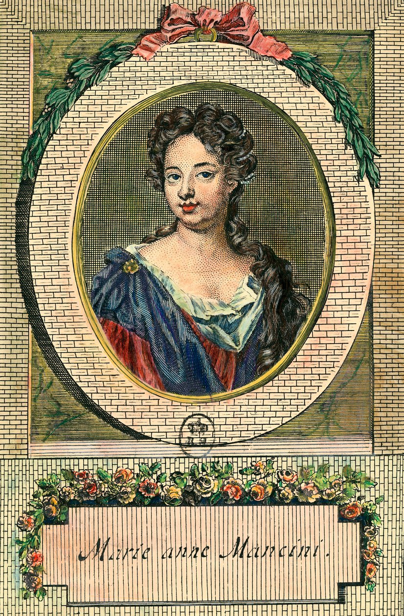 Portret Marie Anne Mancini autorstwa Unknown artist