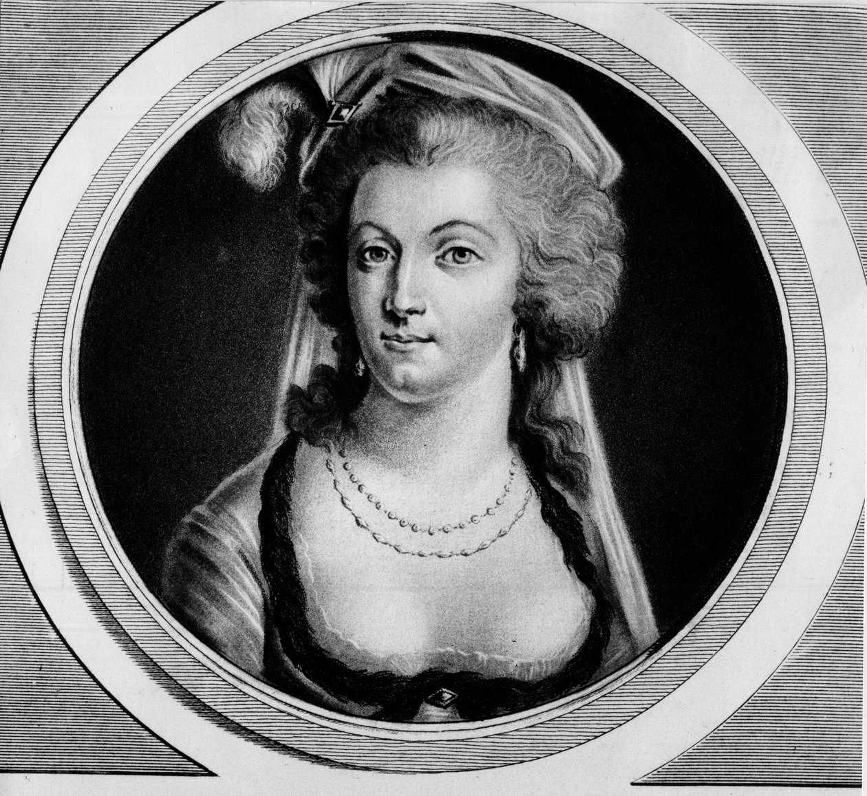Portret Marii Antoniny (Maria Antonina) autorstwa Unknown artist