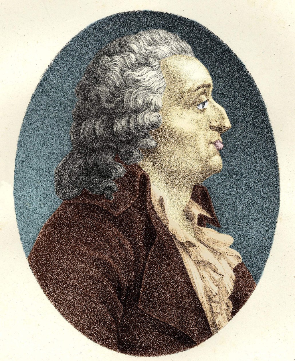 Portret Marie Jean Antoine Nicolas de Caritat, markiz de Condorcet (1743 - 1794) autorstwa Unknown artist