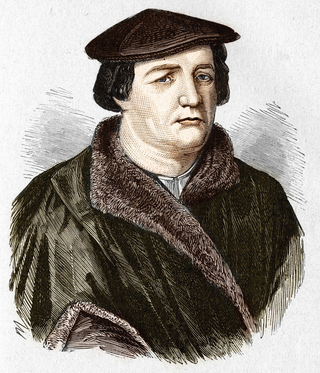 Portret Marcina Lutra, niemieckiego teologa protestanckiego i reformatora. autorstwa Unknown artist
