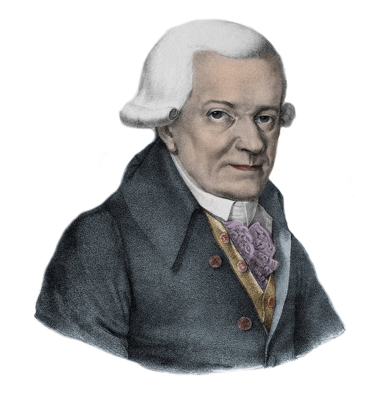 Portret Michaela HAYDN 1737-1806, brata Franciszka Józefa Haydn autorstwa Unknown artist